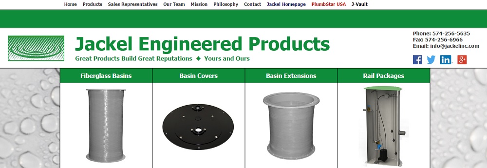 Jackel Engineered Products Homepage
