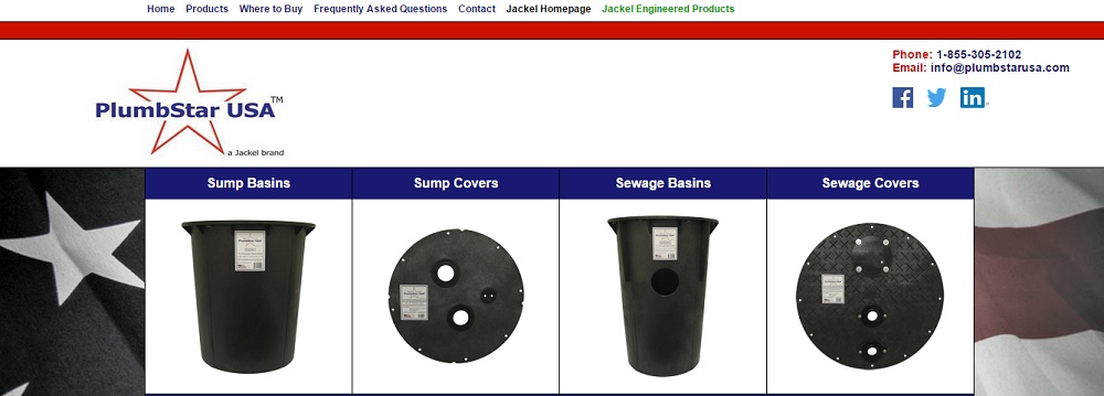 PlumbStar USA Homepage